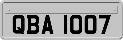 QBA1007