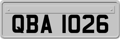 QBA1026