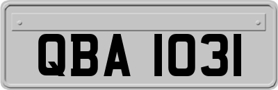 QBA1031