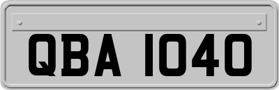 QBA1040