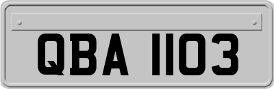 QBA1103