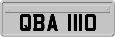 QBA1110
