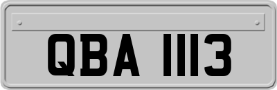 QBA1113