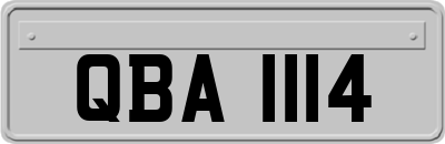 QBA1114