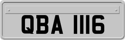 QBA1116