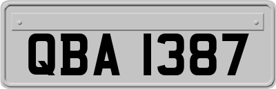QBA1387