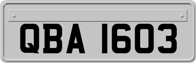 QBA1603