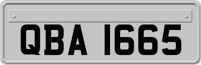 QBA1665