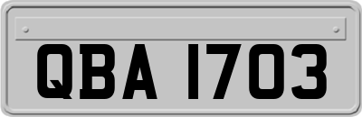 QBA1703