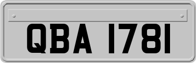 QBA1781