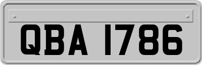 QBA1786