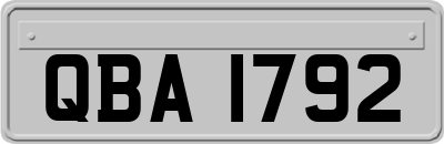 QBA1792
