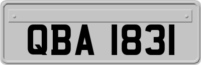 QBA1831
