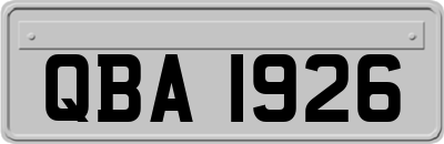QBA1926
