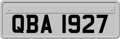 QBA1927