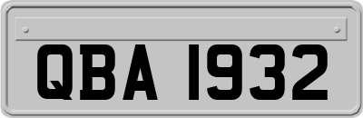 QBA1932
