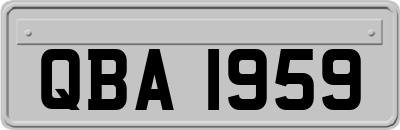QBA1959