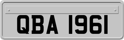 QBA1961