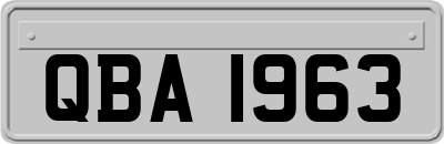 QBA1963