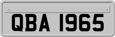 QBA1965
