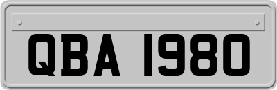 QBA1980