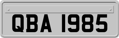 QBA1985