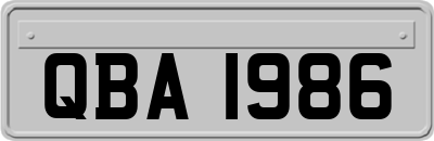 QBA1986