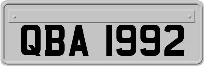 QBA1992
