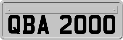QBA2000