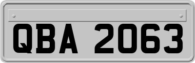 QBA2063