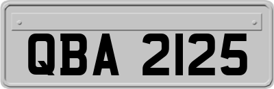 QBA2125
