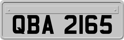QBA2165