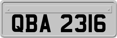QBA2316