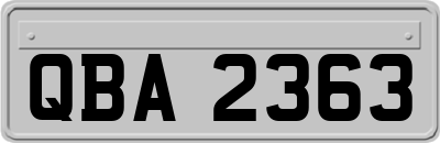 QBA2363