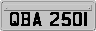 QBA2501