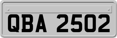 QBA2502