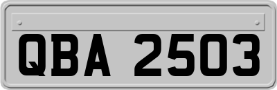 QBA2503