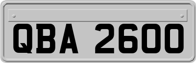 QBA2600