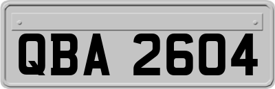 QBA2604