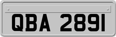 QBA2891
