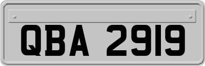 QBA2919