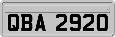 QBA2920