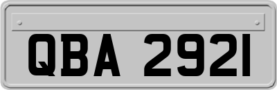 QBA2921