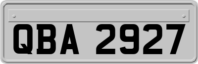 QBA2927