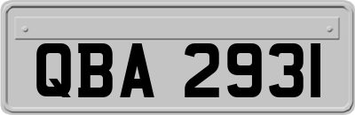 QBA2931