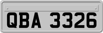 QBA3326