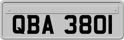 QBA3801