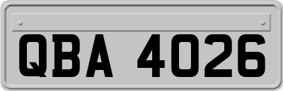 QBA4026