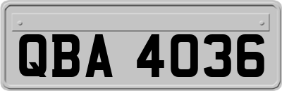 QBA4036
