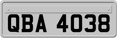 QBA4038